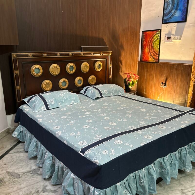 Sapphire Meadow Ruffle Set