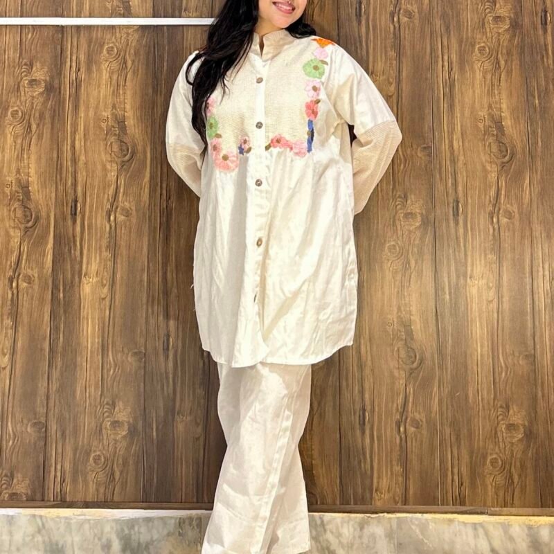 Ivory Garden Shirt Co-ord Set